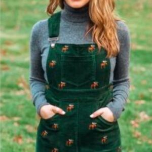 Gymboree Green Corduroy Jumper